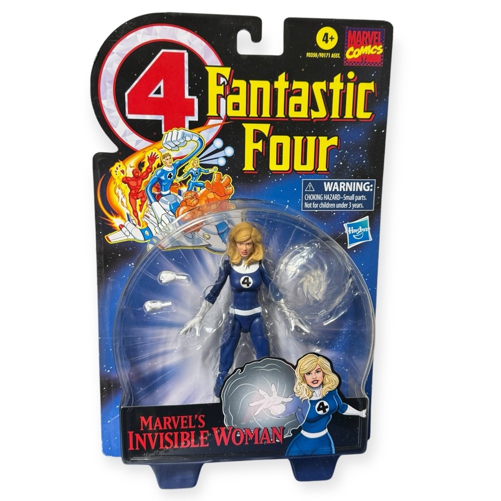 Marvel Fantastic‎ Four Invisible Woman Figure - Blue and White